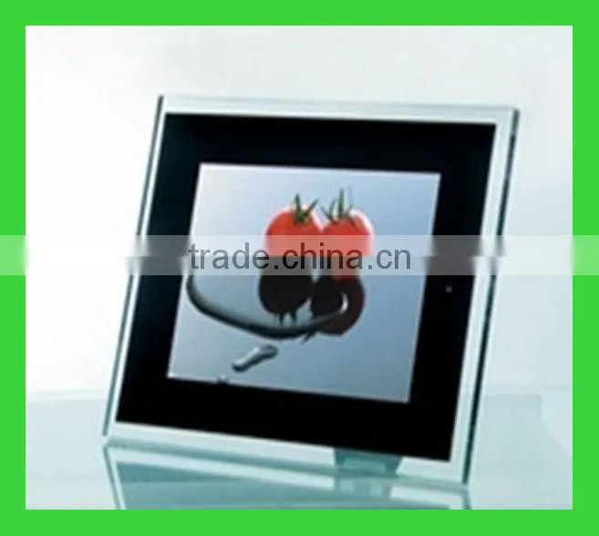 wifi digital photo frame 10 inch digital photo frame with muti function with mirror surface frame