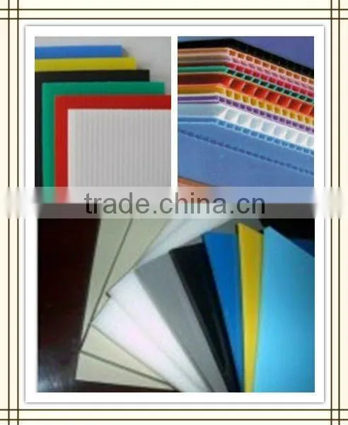 Portable corflute box for toy