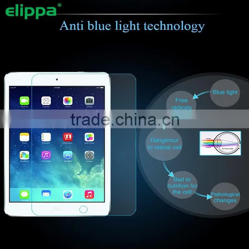 nano anti shock new top quality for ipad mini tempered glass screen protector
