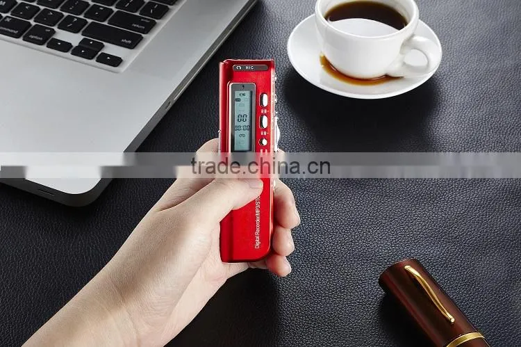 Voice activated recorder with supper slim metal housing Super September Promotion