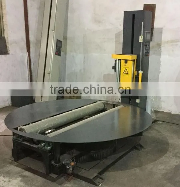 Paper roller around wrapping machine stretch film wrapping
