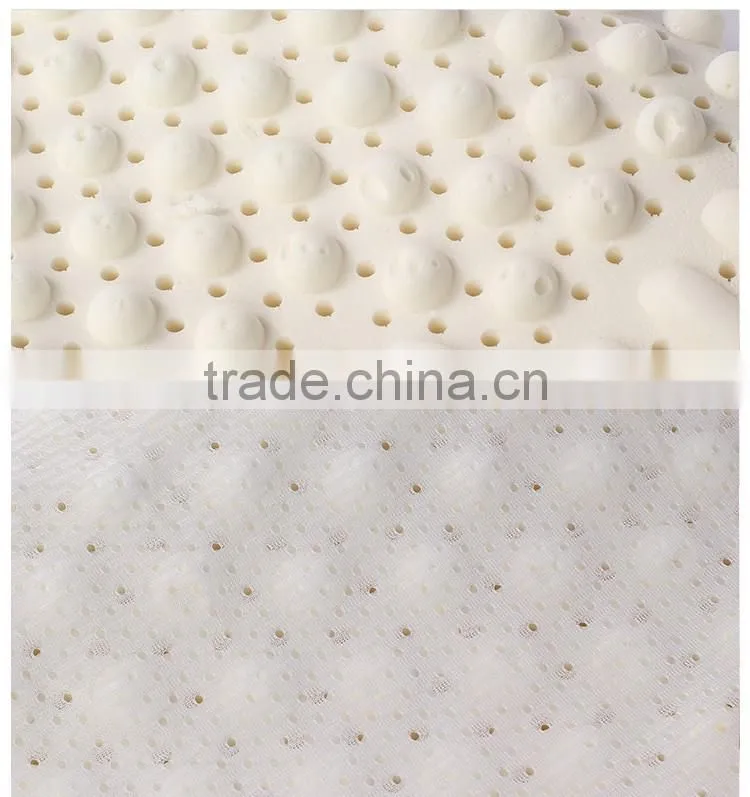 XD-KM004 100% natural latex massage pillow sleep for success 45D with size 60*40*10/12
