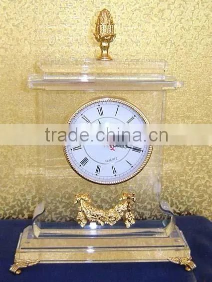 2016 AAA elegant & great crystal clock