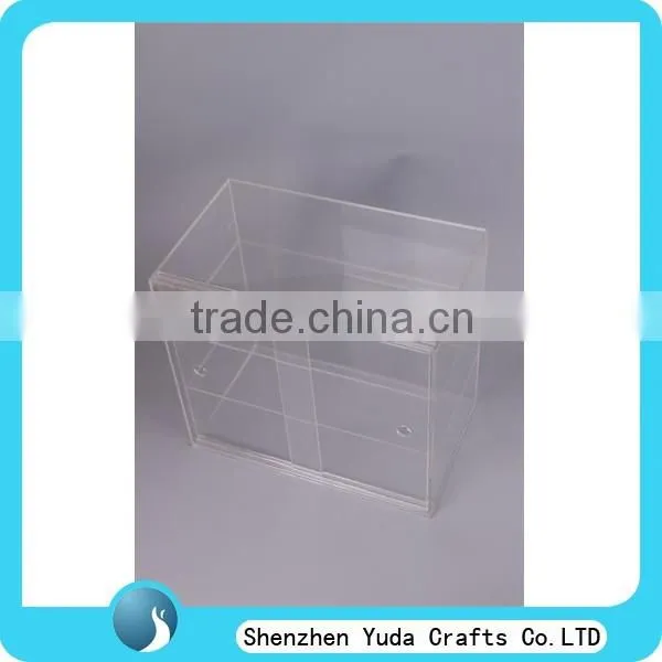 3 layers display shelves for cake and bread, wholesale clear acrylic bakery display case countertop