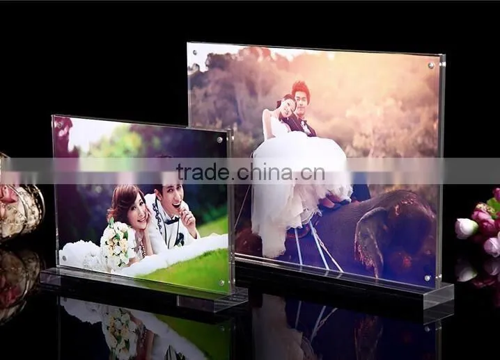 A4 acrylic magnet display photo frame