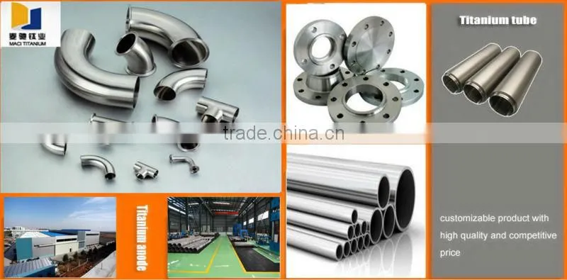 ASTM Large Titanium pipe