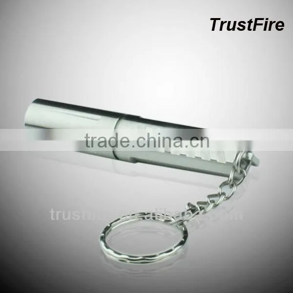 trustfire MINI-03 Led Stainless Steel Flashlight mini keychain flashlight 200LM with 1*10440 battery