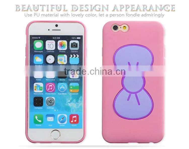 LZB lovely silicone mobile phone case for iphone 5s