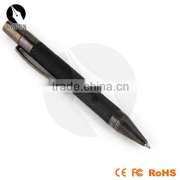 KKPEN marble and metal twist ball pen for promotional gift
