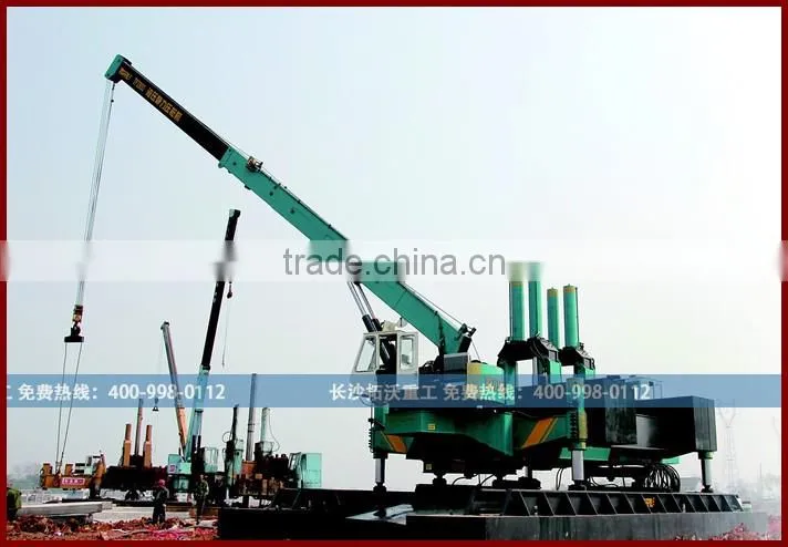 TWZB150+ Hydraulic Press-in Pile Driver Pile Machine TPZB150+