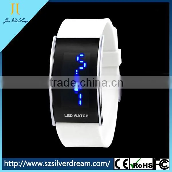 Mens Watches Stainless Steel Back Water Resistant led Watch