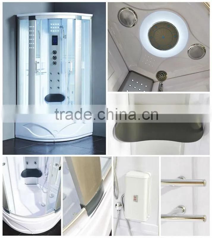 5mm tempered glass shower steam room