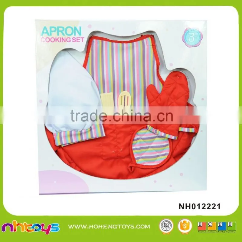 Pretend play kitchen cooking cloth