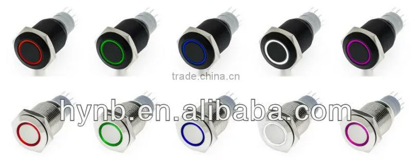 LED Indicator Push Button Switch