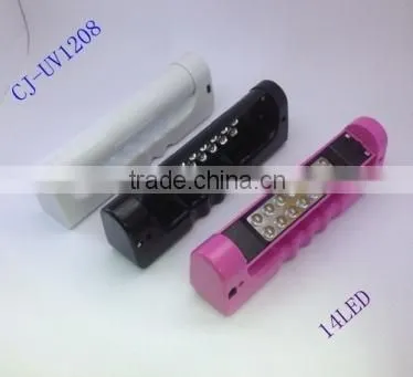 UV 14LED Nail Lamp ABS EU Plug With CE ,ROHS gel uv led cordless nail lamp
