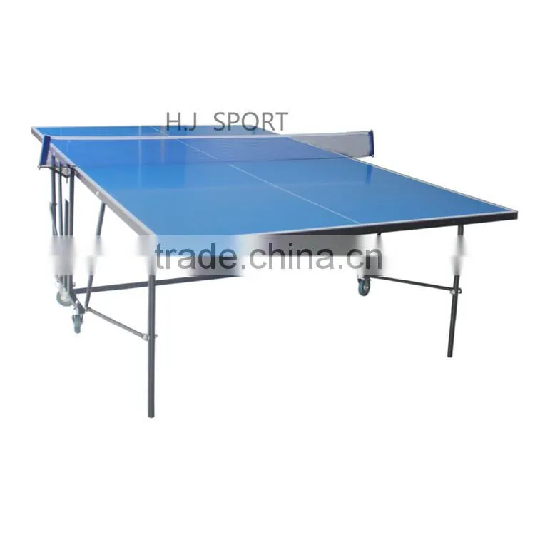 New design 4mm ACP outdoor table tennis table rain proof pingpong table price