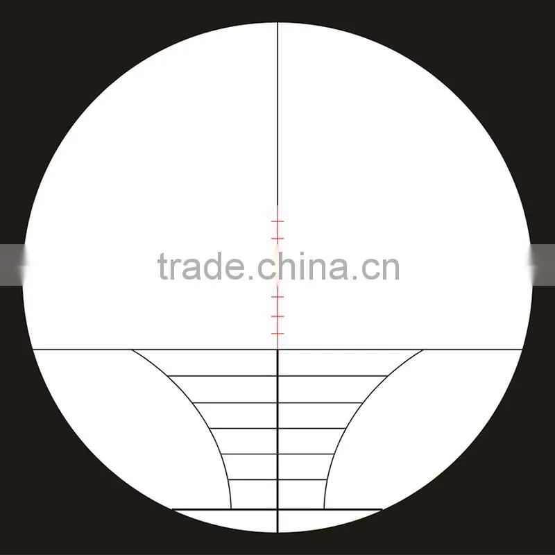 10-40x50mm Mil-dot Red & Green Illuminated Rifle Scope