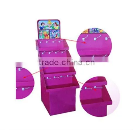 AEP promotional hats paper display stand