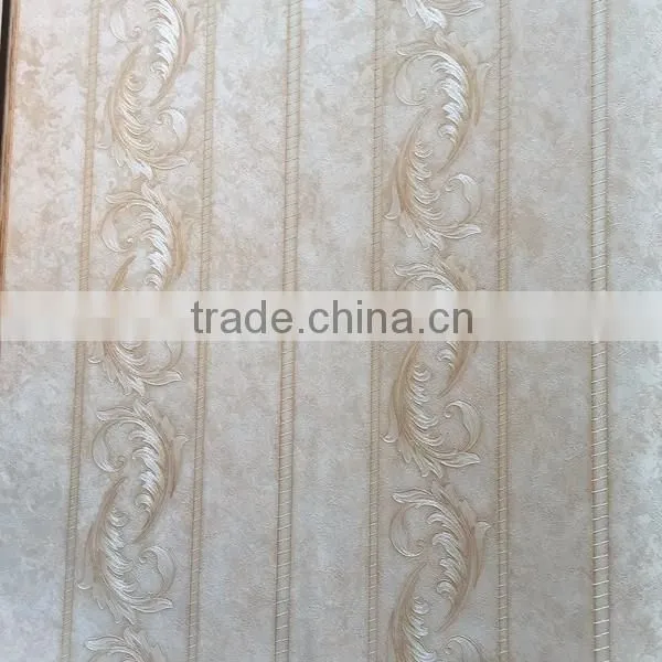 construction material oem flower wallpaper 3d luxury