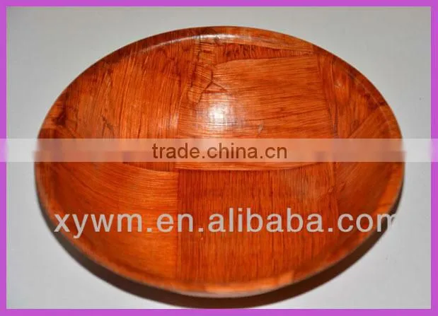 Olive wood made,Brown salad bowl,Wooden bowl