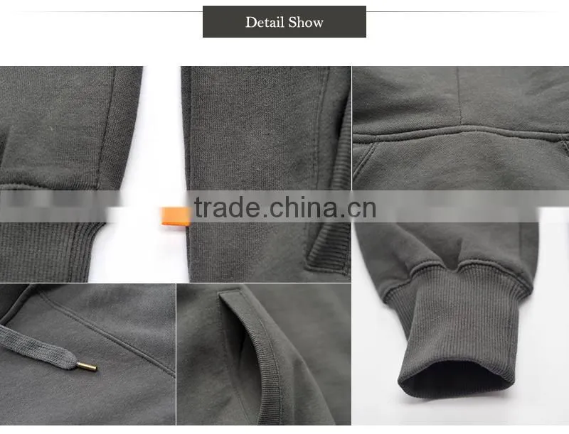 Plain dyed OEM black wholesale hoodie sweatshirts