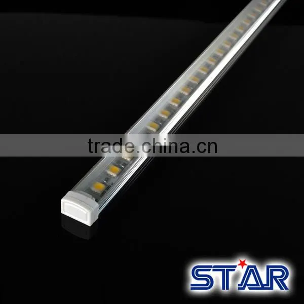 SMD5050 Rigid LED Cabinet Light Bar- Warm White with plastic cover