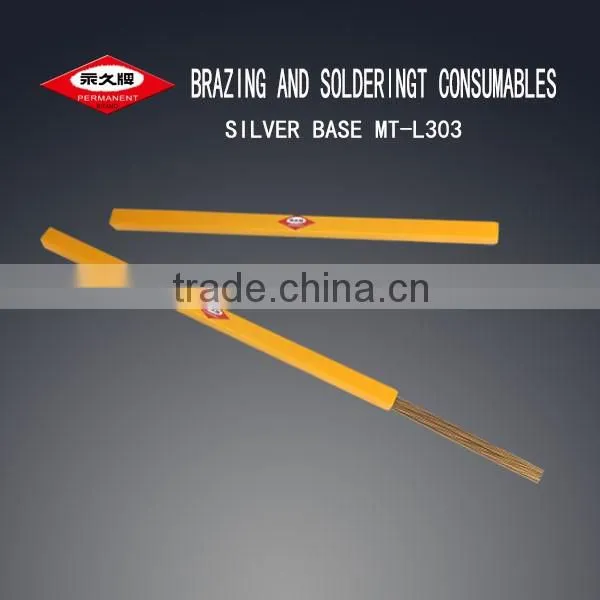 PERMANENT BRAZING AND SOLDERING CONSUMABLES SILVER BASE MT-L303 FREE SAMPLE