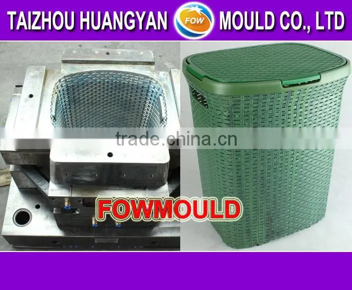 plastic rattan basket mould