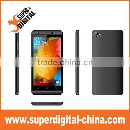 Hot-sell low price Quad Core 5inch FWVGA SmartPhone 8GB Rom 5MP 3G mobile phone
