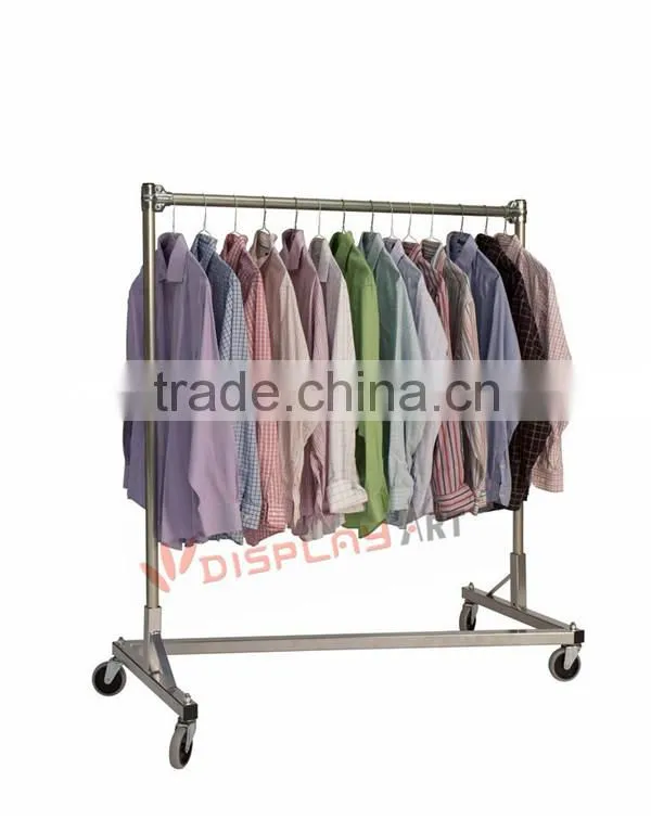 Practical Z shape clothes display stand