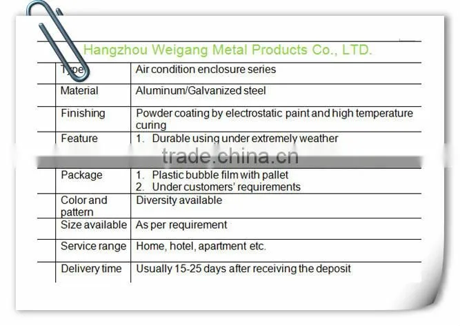 Hot seling steel air conditioner bracket in 2015