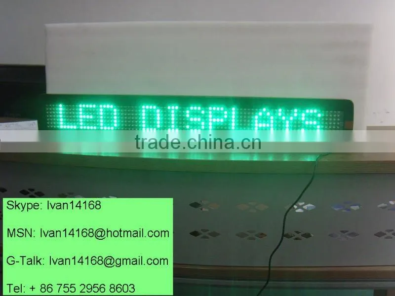 Sinoela full color indoor lights led message board, semi outdoor LED Message panel Multi Lines, advertising led signs display