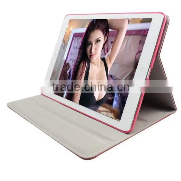 PDA leather case cover for ipad air 9.7 inch PDA
