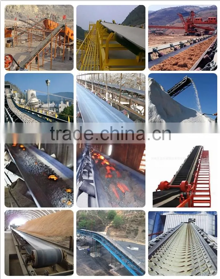 cotton covered with rubber conveyor belt manufacturer for mining machine