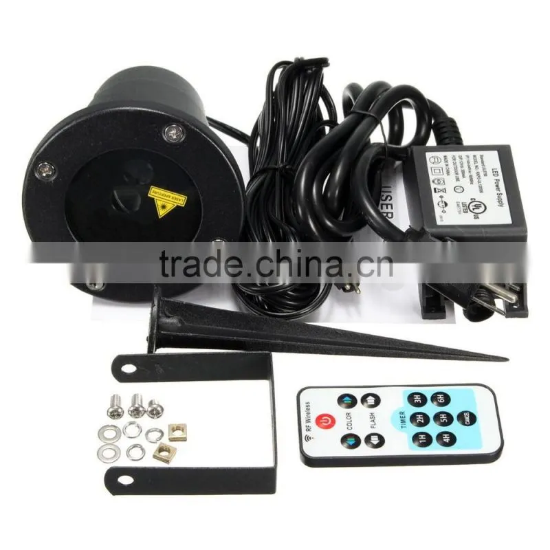 205 new red and green outdoor 12w christmas laser light