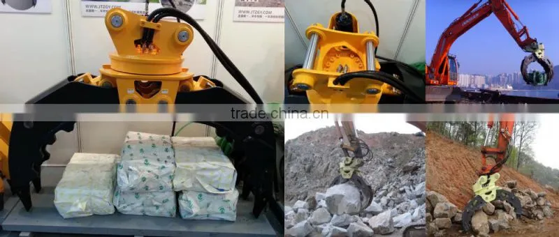 excavator log grapple