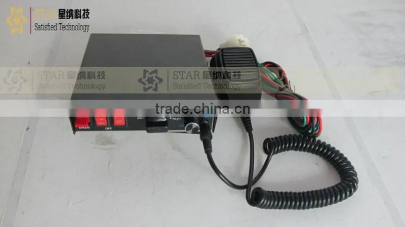 8 tone car black ambulance alarm siren amplifier