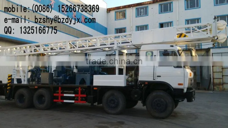 500m truck mounted water well drilling rig