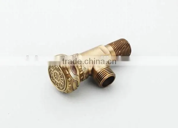 deltar antique brass angle valve, angle valve for toliet