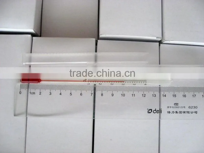15cm glass liquid thermometer