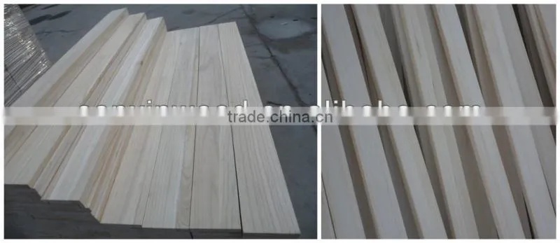 Two layers paulownia laminated board solid timber