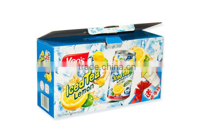 beverage juice box corrugated beverage paper carton packaging box