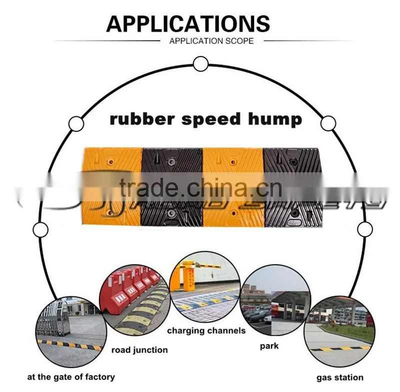 rubber cable protector, cable speed hump