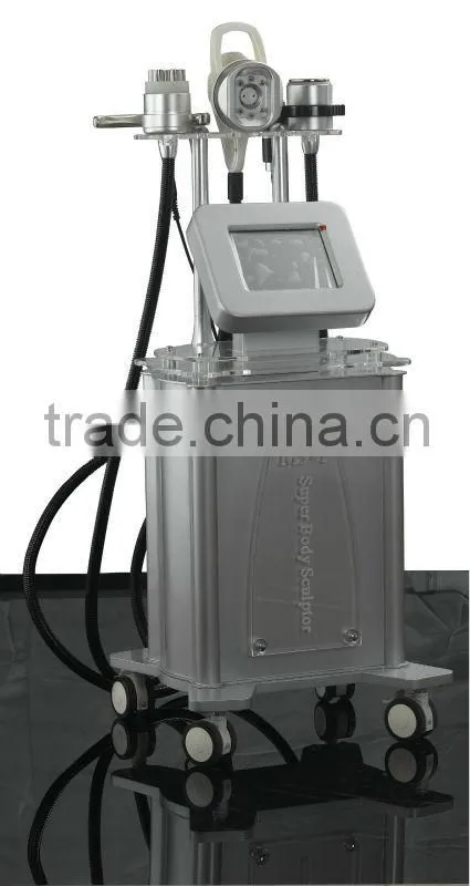 High quality body strong energy ultrasonic cavitation machine with 50khz cavitation bio light,280kpa vacuum