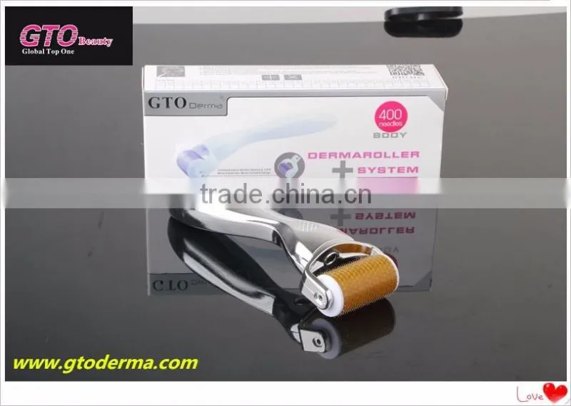 Professional 400 Needles Replaceable Body Derma Roller with Medical CE