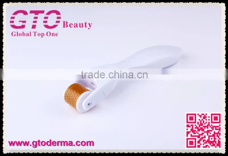 GTO200 needles skin care microneedle derma roller with replaceable roller heads
