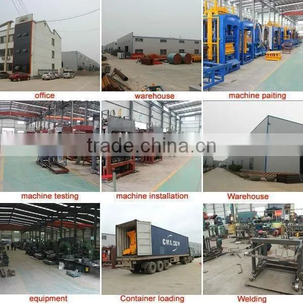 Shengya Block Makig Machinery QT5-20 Automatic Block Machine Price in Africa