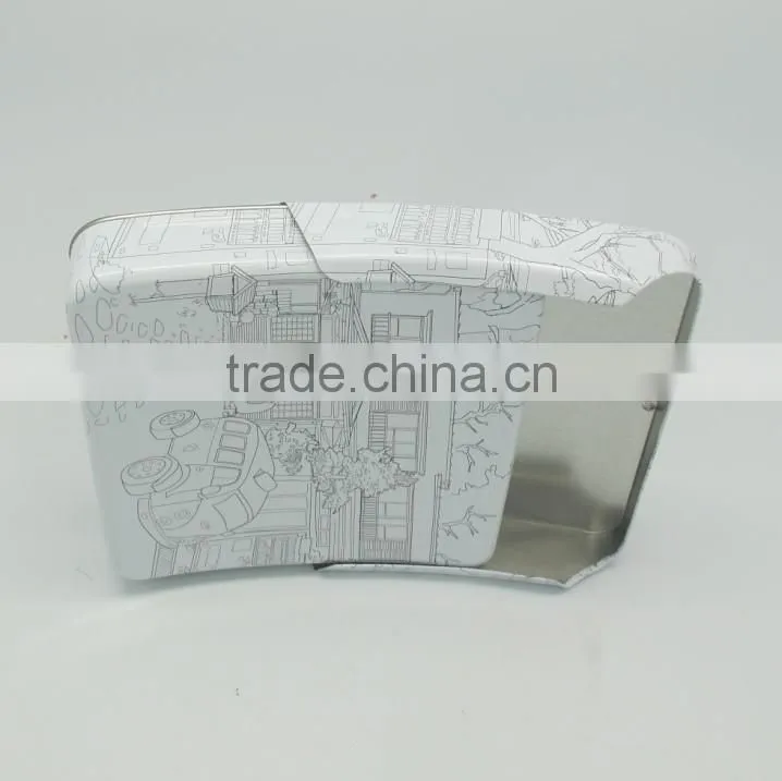 new product mint tin box sliding top lid cover metal slide box