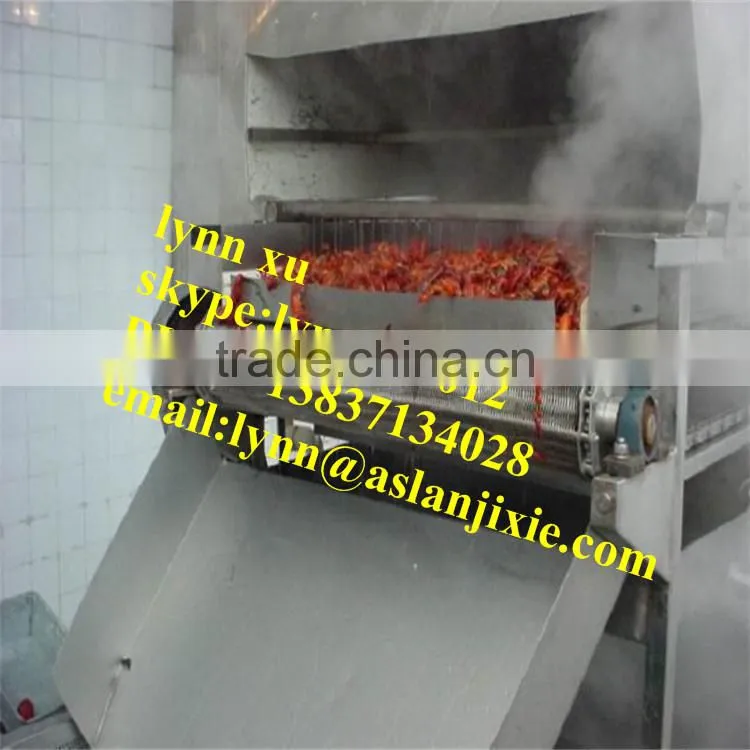 cooked lobster processing assembly line/automatic Lobster cooking production line