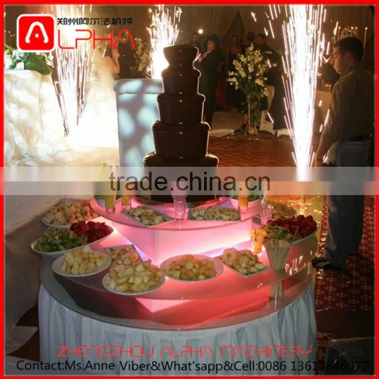 High quality chocolate fountain machine with low price